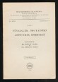 Függelék (mutatók) - Appendix (indices). X/A. kötet. F. füzet. Coleoptera V/A.