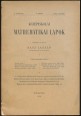 Középiskolai Mathematikai Lapok X. évfolyam, 2. szám, 1902. október