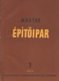 Magyar Építőipar II. évfolyam, 1953
