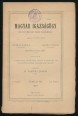 Magyar Igazságügy 21. kötet 4. füzet. 1884. április