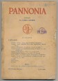 Pannonia. VII. évfolyam, 1941-1942, 1-2. szám