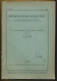 Hidrológiai Közlöny X. kötet, 1930