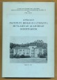 A Magyar Tudományos Akadémia Tihanyi Biológiai Kutatóintézetének Évkönyve 1977. Vol. XLIV. Annales Instituti Biologici (Tihany) Hungaricae Acaemiae Scientiarum