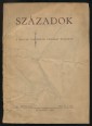 Századok. A Magyar Történelmi Társulat Közlönye, LXXXV. évfolyam 1951 3-4. szám