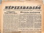 Népszabadság I. évfolyam. 12. szám, 1956. november 18.