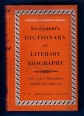 Everyman's Dictionary of Literary Biography English & American