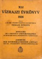 Vízrajzi évkönyv 1936. XLI. kötet