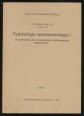 Pszichológia-sportpszichológia I. A személyiség és a tevékenység pszichológiájának alapismeretei