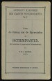 Ueber die Bildung und die Eigenschaften der Determinanten (De Formatione et Proprietatibus Determinantium)