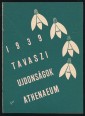 1939 tavaszi újdonságok Athenaeum