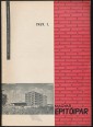 Magyar Építőipar. Építőipari Tudományos Egyesület folyóirata 1959. 1. szám