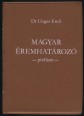 Magyar éremhatározó. III. kötet. (Pótfüzet)