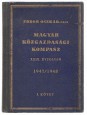 Fodor Oszkár-féle Magyar Közgazdasági Kompasz 1947-48. évre, XXIX. évf., I-II. kötet