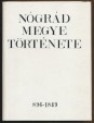 Nógrád megye története. 1. kötet. 896-1849