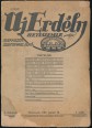 Uj Erdély. Heti szemle. I. évfolyam 1. szám. 1918. január 19.