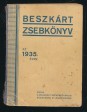Beszkárt zsebkönyv az 1935. évre