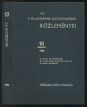 Villamosipari Kutató Intézet Közleményei 10. 1986.