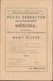 Pécsi Sebestyén 1937. április 27-én, a Zeneművészeti Főiskola nagytermében adott orgonahangversenyének műsora