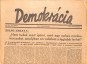 Demokrácia IV. évfolyam 32. szám, 1945. november 18