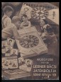 Árjegyzék 1937-38. Liebner bácsi játékboltja
