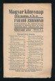 Magyar Könyvnap 1941. június 4-5-6.