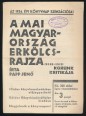 Az 1934. évi Könyvnap szenzációja! A mai Magyarország erkölcsrajza