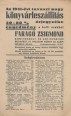 Az 1941-évi tavaszi nagy könyvárleszállítás árjegyzéke. Faragó Zsigmond könyvesbolt és antikvárium