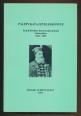 Pálffy Kata leveleskönyve. Iratok Illésházy István bujdosásának történetéhez 1602-1606