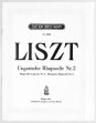Ungarische Rhapsodie Nr. 2. Rhapsodie Hongroise No. 2. Für Klavier