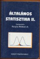 Általános statisztika II. kötet