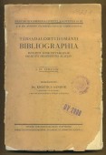Társadalomtudományi Bibliográphia. Budapest Közkönyvtárainak 1927-ik évi szerzeményei alapján IV. évfolyam