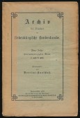Archiv des Vereines für siebenbürgische Landeskunde. Neue Folge. XLV. Band, 1. und 2. Heft