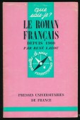 Le roman francais, depuis 1900