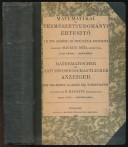 Matematikai és Természettudományi Értesítő LVIII. kötet, 1939