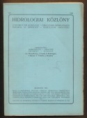 Hidrológiai Közlöny. XIV., 1934.