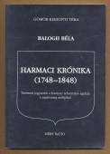 Harmaci krónika (1748-1848) Történeti jegyzetek a harmaci református egyház s népközség múltjából