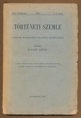 Történeti Szemle. XIV. évfolyam 1-4. füzet