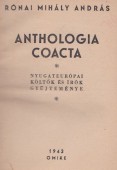 Anthologia ​coacta. Nyugateurópai költők és írók gyűjteménye