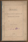 Petrarca és Kisfaludy Sándor. Irodalomtörténeti tanulmány