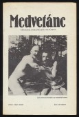 Medvetánc. Az ELTE és az MMKE társadalomelméleti folyóirata. 1985/4-1986/1.. szám