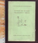 Alfred de Musset válogatott versei