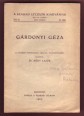 Gárdonyi Géza