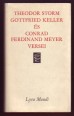 Theodor Storm, Gottfried Keller és Conrad Ferdinand Meyer versei
