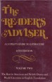 The Reader's Adviser. A Layman's Guide to Literature Vol. 2. The Best in American and British Drama and World Literature in English Translation