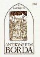 Borda Antikvárium 8. ajánlójegyzék. Történelem, családtörténet, helytörténet