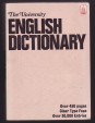 The University English Dictionary