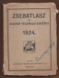 Zsebatlasz és magyar földrajzi évkönyv. Az 1924. szökő évre