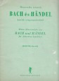 Harmonika átiratok Bach és Händel kisebb zongoraműveiből