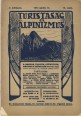 Turistaság és Alpinizmus. V. évf. 10. szám