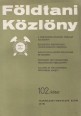 Földtani Közlöny. A Magyar Földtani Társulat folyóirata. 102. kötet. 3-4. füzet